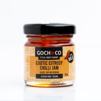 Goch & Co - Miniature - Exotic Citrusy Chilli Jam - 12x45g