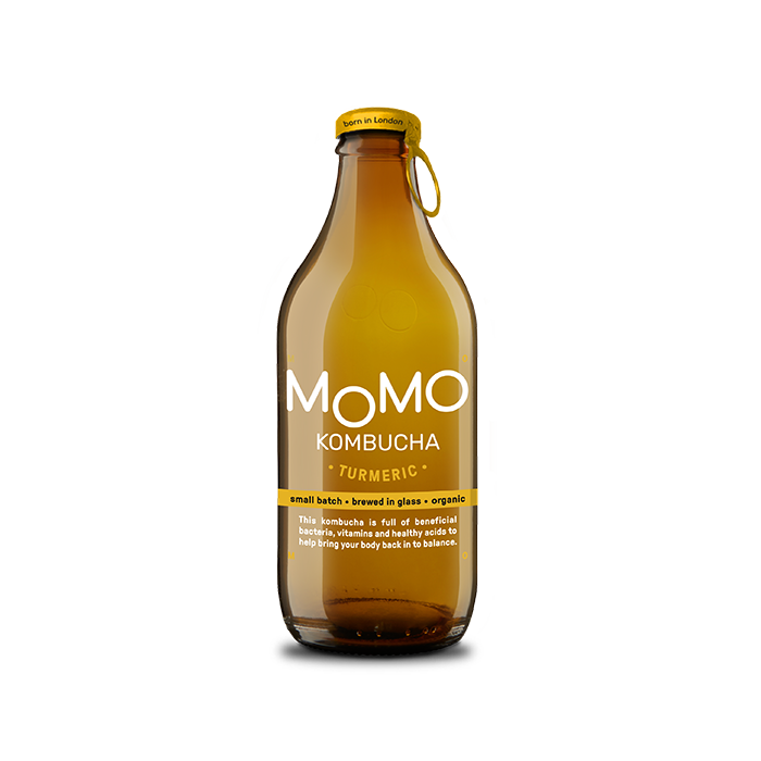 MOMO Organic Kombucha Turmeric 6x330ml Artisan Food Club