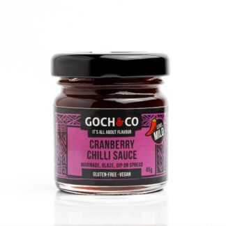 Goch & Co - Miniature - Cranberry Chilli Sauce - 12x45g