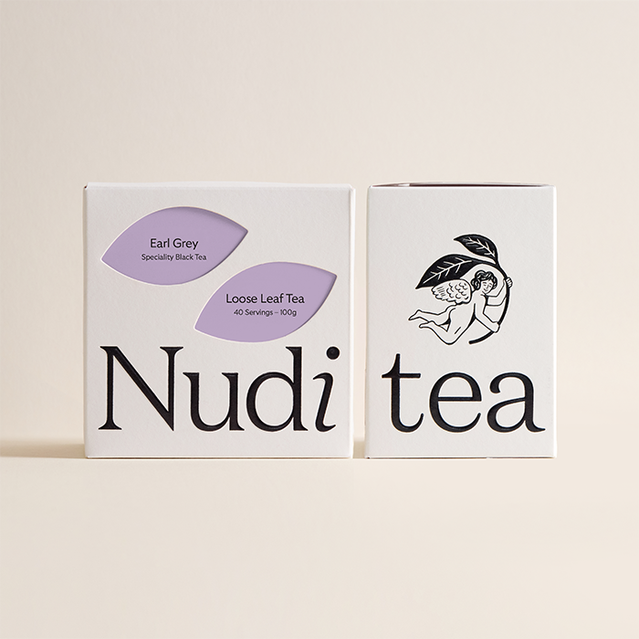 Nuditea - Earl Grey - Loose Leaf Tea - 6x100g