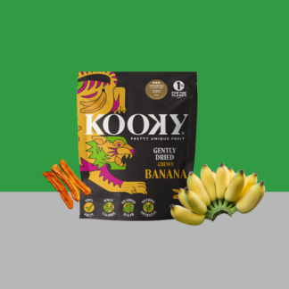 Kooky - Gently Dried Banana - 12x25g