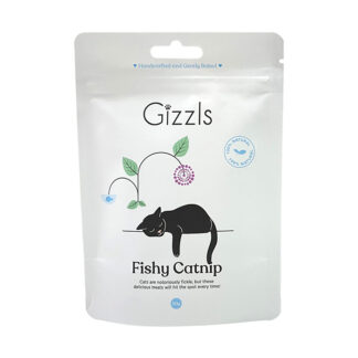 Gizzls – Everyday Fishy Catnip Cat Treats – 4x50g