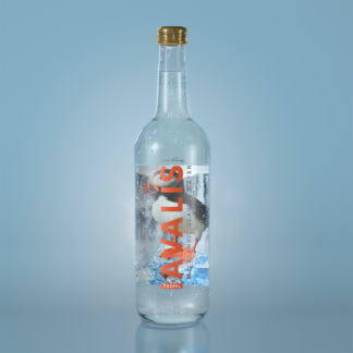 Avalis -  Glacier Water - Glass Bottle - Sparkling - 12x750ml