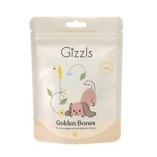 Gizzls – Everyday Golden Bones Dog Treats – 4x100g