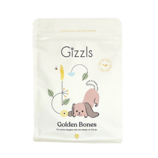 Gizzls – Everyday Golden Bones Dog Treats – 2x200g
