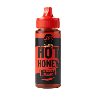 JD's Hot Honey -  Habanero Infused Xxtra Hot Honey Sauce - 6x260g