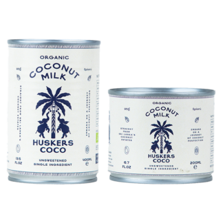 Huskers Coco -   Introductory Offer - Organic Coconut Milk - 1x(6x200ml) & 3x(6x400ml)