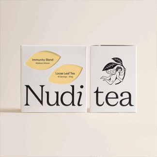 Nuditea - Immunity Blend - Wellness Teas - Loose Leaf Tea - 6x100g