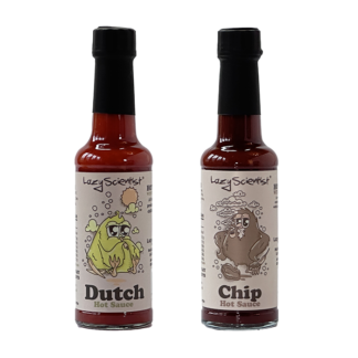 Lazy Scientist's - Introductory Offer - Chip Smokey BBQ & Dutch Fermented Red Chilli & Garlic - 2x(6x150ml)