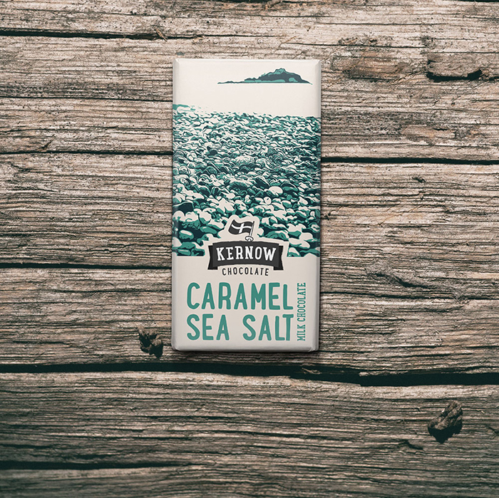 Kernow Mini Bar Caramel Sea Salt 20x37g Artisan Food Club