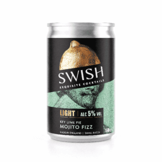 SWISH EXQUISITE COCKTAILS -  Key Lime Pie Mojito Fizz - Light - 5% alc vol - 12x150ml - Can