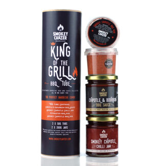 The Smokey Carter - Gift Tube - King of the Grill BBQ Rub and Sauce Tube x3