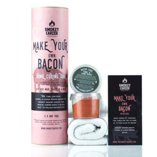 The Smokey Carter - Gift Tube - Make Your Own Bacon Home Curing x3