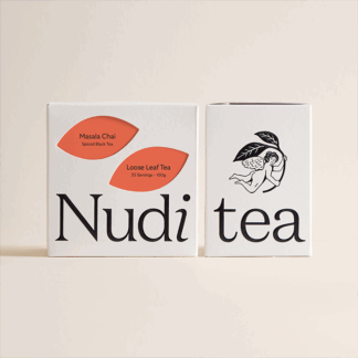 Nuditea - Masala Chai - Loose Leaf Tea - 6x100g