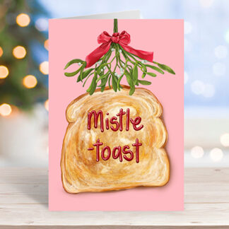 Katie Tinkler Illustrations -   Mistle Toast x6