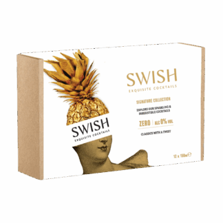SWISH EXQUISITE COCKTAILS -    Non  Alcoholic Cocktails Gift Box - Zero - 0% alc vol - 1x(12x150ml Cans)