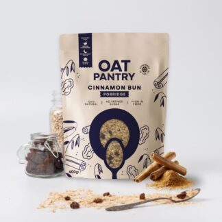 Oat Pantry - Porridge - Cinnamon Bun - 6x400g
