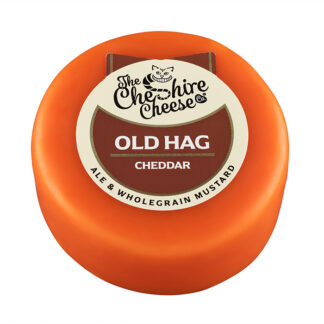 Cheshire Cheese Co - Old Hag - Ale & Mustard Cheddar Cheese - 6x200g