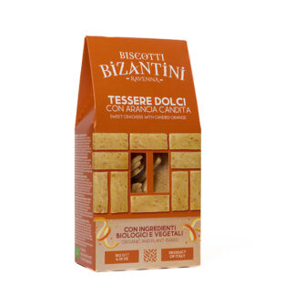Biscotti Bizantini -  Sweet Crackers with Candied Orange - 7x180g