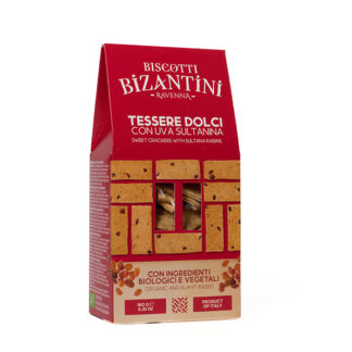 Biscotti Bizantini -  Sweet Crackers with Sultana Raisins - 7x180g