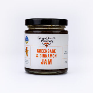 GingerBeard's Preserves -    Greengage & Cinnamon Jam - 12x230g