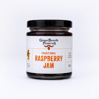 GingerBeard's Preserves -    Traditional Raspberry Jam - 12x230g