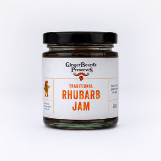 GingerBeard's Preserves -    Traditional Rhubarb Jam - 12x230g