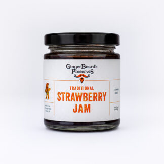 GingerBeard's Preserves -    Traditional Strawberry Jam - 12x230g