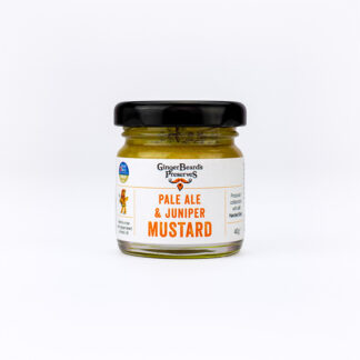 GingerBeard's Preserves - Pale Ale & Juniper Mustard - 60x40g