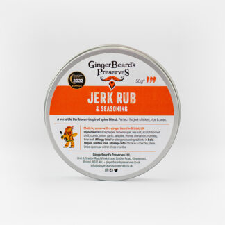 GingerBeard's Preserves -  Jerk Rub - 12x50g