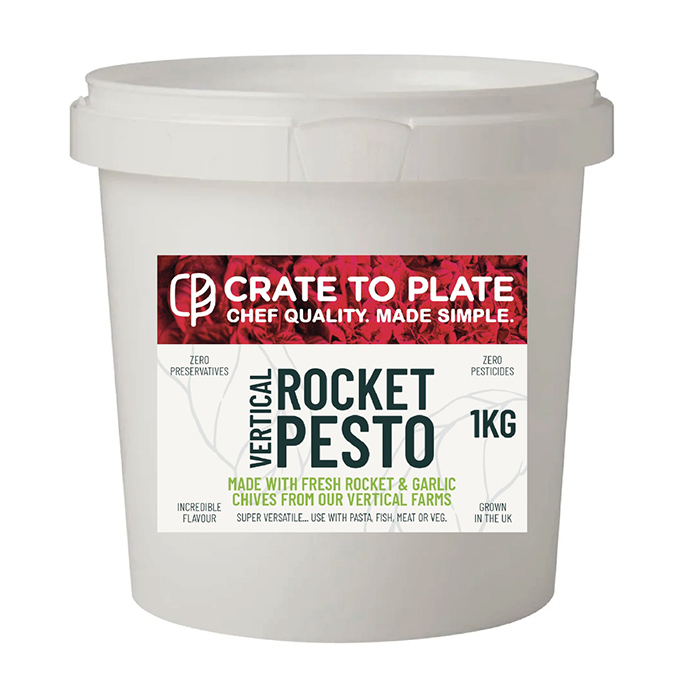 Crate to Plate - Chilled - London Rocket and Garlic Chive Pesto - 2x1kg