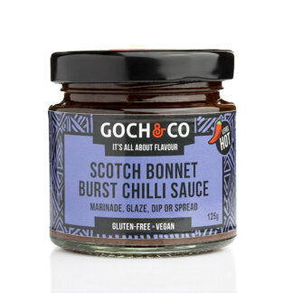 Goch & Co - Scotch Bonnet Burst Chilli Sauce - 6x125g