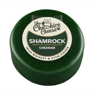 Cheshire Cheese Co - Shamrock - Irish Whiskey & Stem Ginger Cheddar Cheese - 6x200g