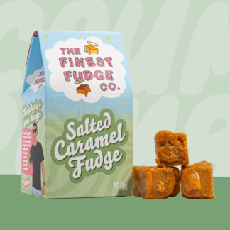 The Finest Fudge Co. - Salted Caramel Fudge - 6x150g