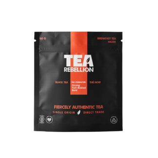 Tea Rebellion - Loose Leaf - Breakfast Tea - Single Farm Blend From Malawi - 6x40g - Resealable & Recyclable
