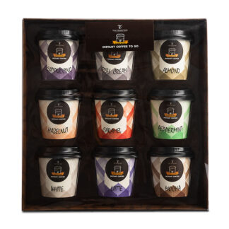 Tilz Collection - Instant Coffee - 9 Travel Cups - 24x400g