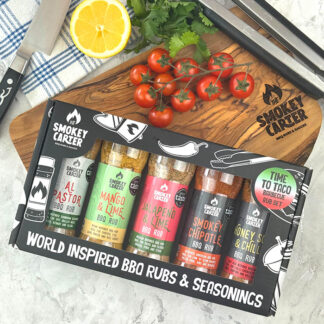 The Smokey Carter -      Time to Taco BBQ Rub Gift Set - 2 Sets - (5x100g per Set)
