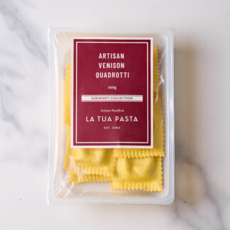 La Tua Pasta - Ravioli - Quadrotti - Venison - 1x250g