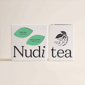Nuditea - Wild Mint - Loose Leaf Tea - 6x50g