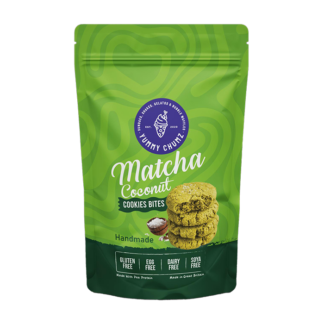 Yummy Chumz - Matcha Coconut Cookie Bites - 10x120g