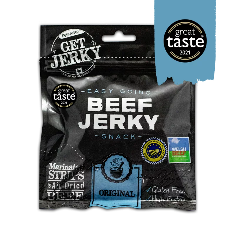 Trailhead - Get Jerky - Beef Jerky - Original - 12x40g