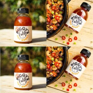 Piggy's Hot Honey -    Introductory Offer - Smokey & Original - 2x(6x350g)