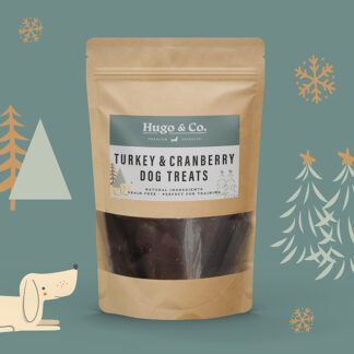 Hugo & Co - Christmas Turkey & Cranberry Dog Treats - 6x95g